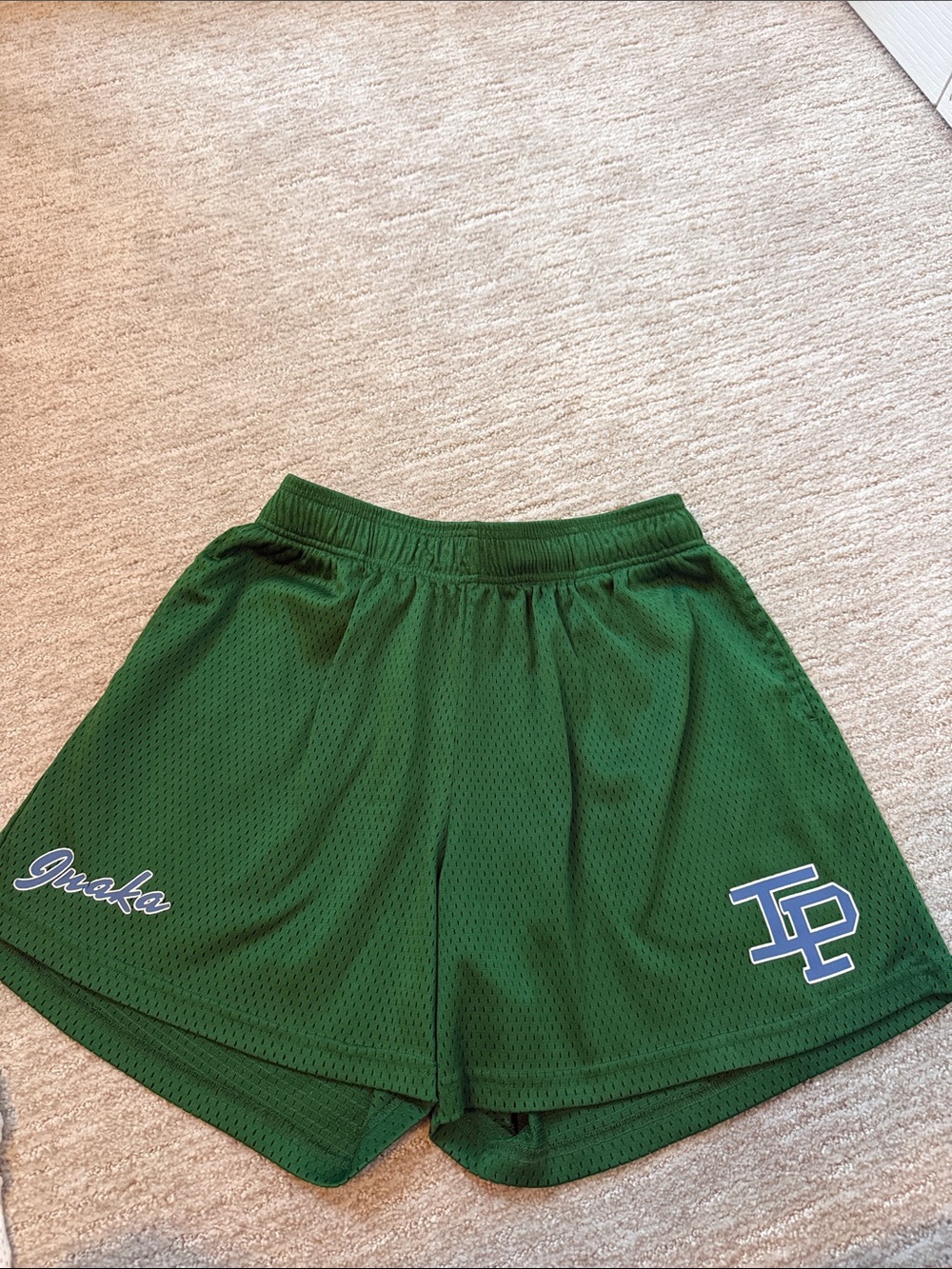 Inaka Power Green Mesh Athletic Men’s Shorts